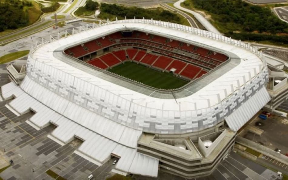 Imagem de cima da Arena Pernambuco (Foto: Divulgação/Arena Pernambuco)