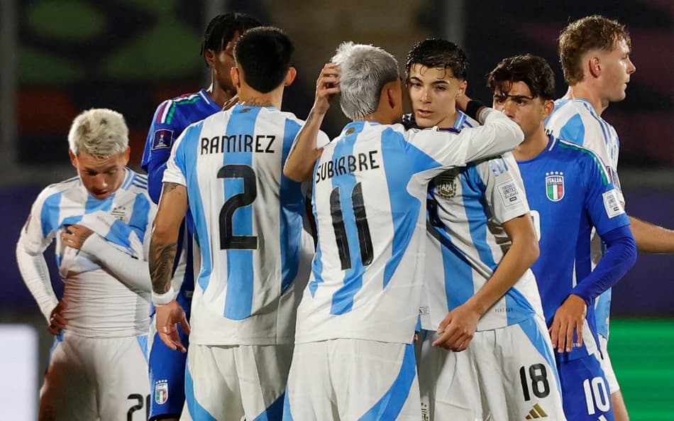 A Argentina é uma das favoritas ao título do Mundial Sub-20 (Foto: Raul BRAVO / AFP)
