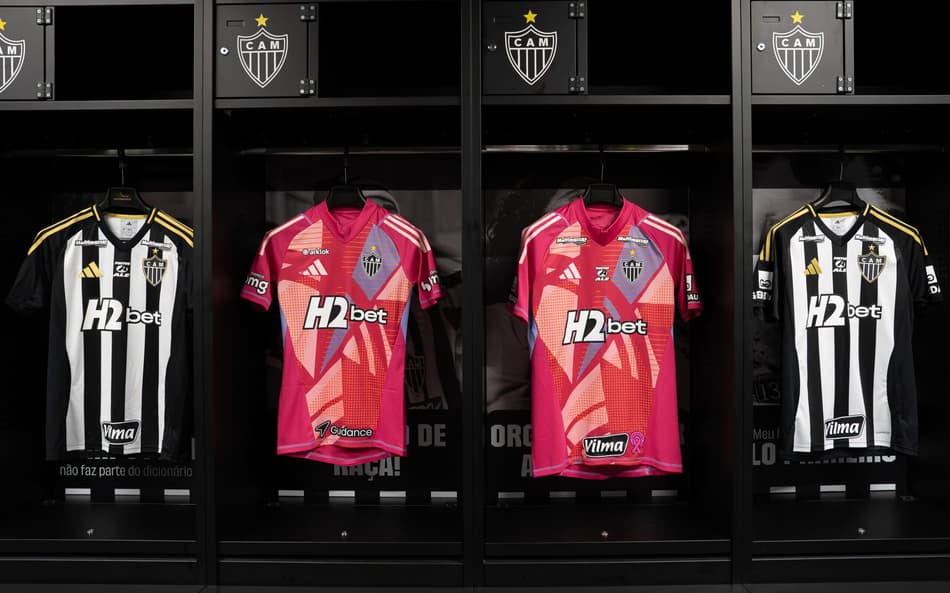 Camisa Atlético-MG outubro rosa