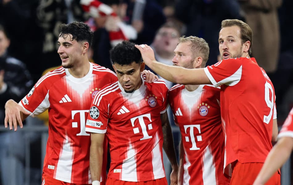 Pela Champions League, o Bayern de Munique derrotou o Club Brugge por 3 a 0 (Foto: Alexandra BEIER / AFP)