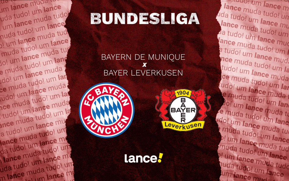 Bayern de Munique x Bayer Leverkusen: onde assistir pela Bundesliga (Foto: Arte/Lance!)