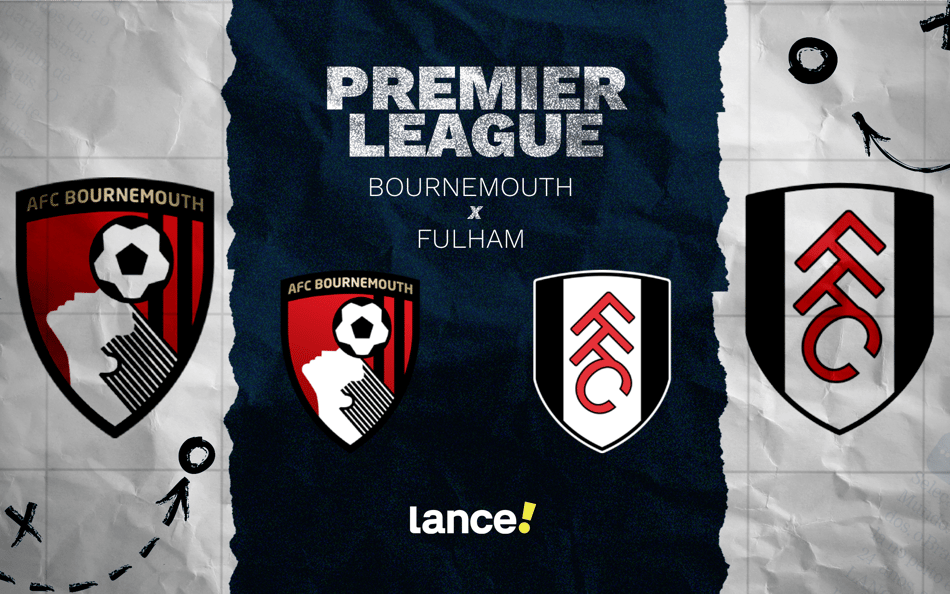 Bournemouth x Fulham: sétima rodada da Premier League (Foto: Arte/Lance!)
