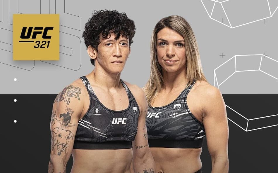 Jandiroba vs Dern - duelo de brasileras no UFC (Foto: Reprodução Instagram UFC)