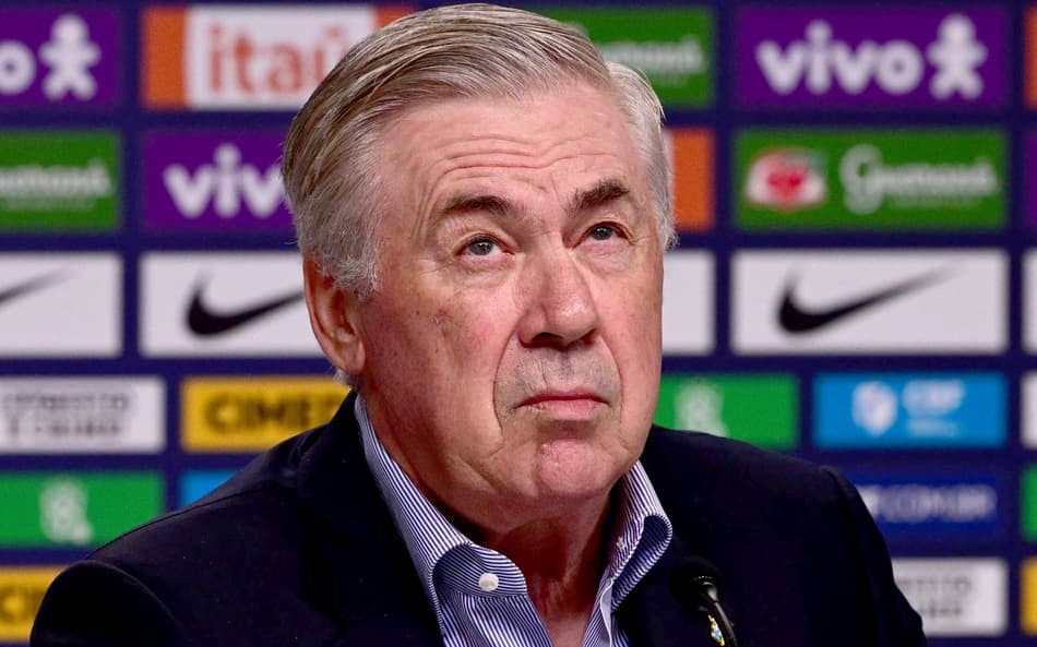 Carlo Ancelotti mal convocou e já tem problema na Seleção
