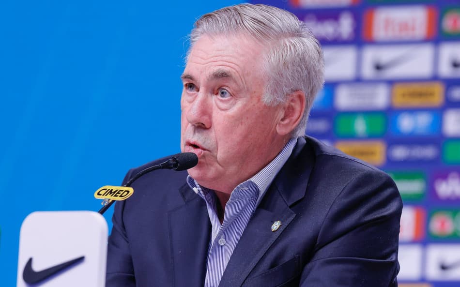 Carlo Ancelotti, técnico da Seleção
