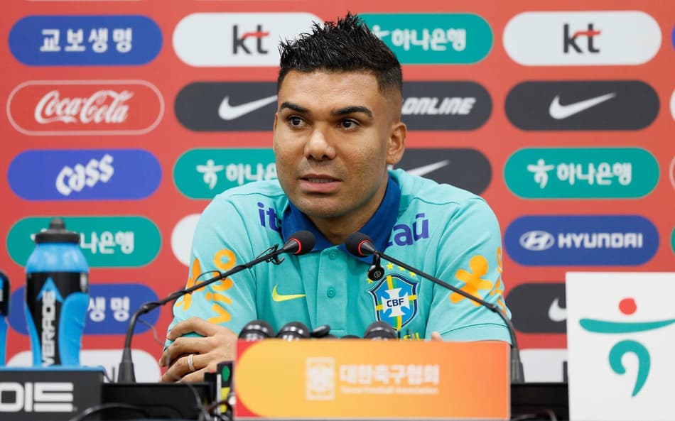 Casemiro é um dos líderes da Seleção Brasileira (Foto: Rafael Ribeiro/CBF)