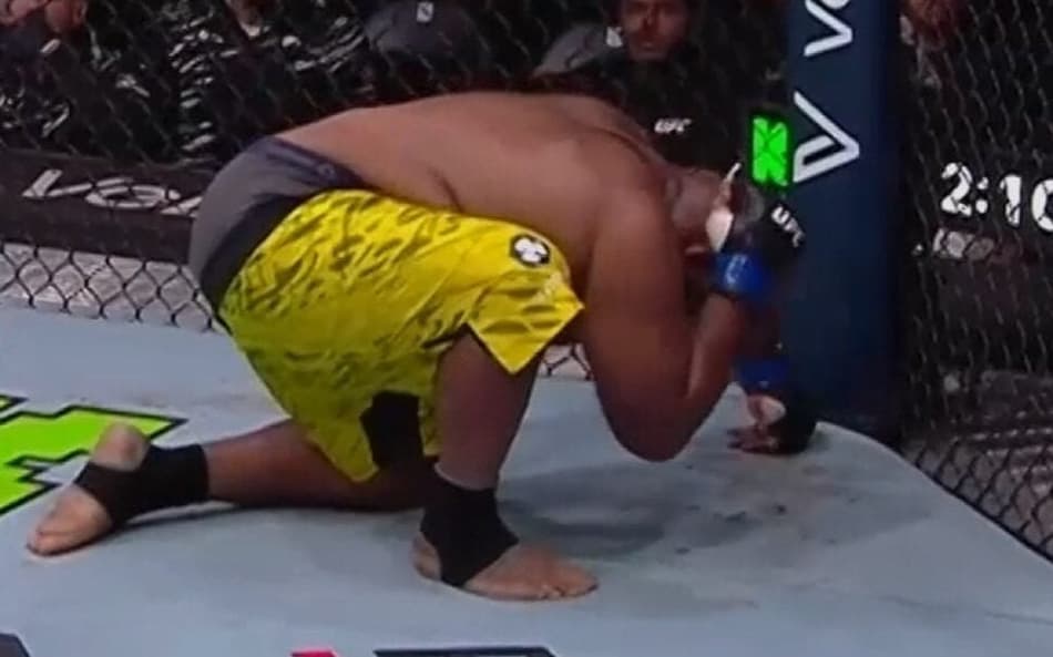 Chris Barnett no UFC 321 (Foto: Reprodução)