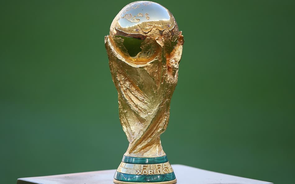 ATENCAO EDITORES! FOTOS EMBARGADAS PARA VEêCULOS DE FORA DO BRASIL - Taca do mundo antes da partida entre Alemanha e Argentina no estadio Maracana pela final da Copa do Mundo 2014