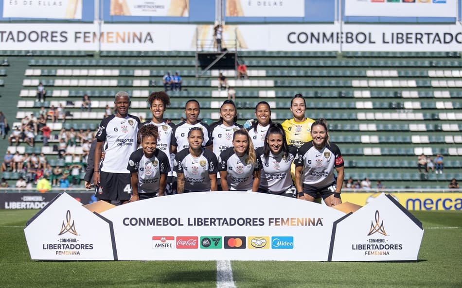Time do Corinthians na Libertadores Feminina de 2025 (Foto: Staff Images Woman/Conmebol)