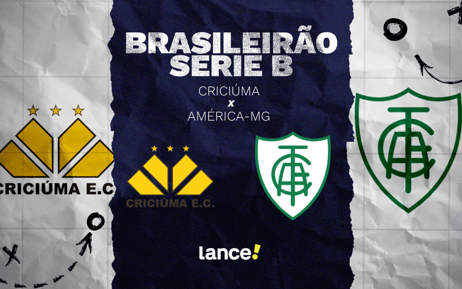 Criciúma e América-MG se enfrentam pela 32ª rodada da Série B