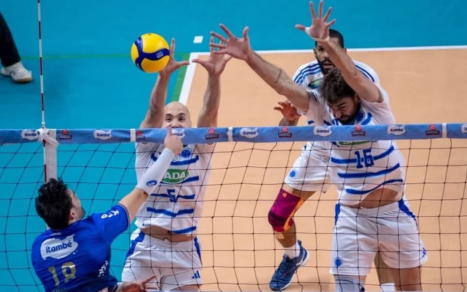 Cruzeiro é hexadecacampeão do Mineiro de vôlei masculino (Foto: Agência i7/ Sada Cruzeiro)