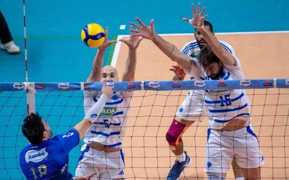 Cruzeiro é hexadecacampeão do Mineiro de vôlei masculino (Foto: Agência i7/ Sada Cruzeiro)