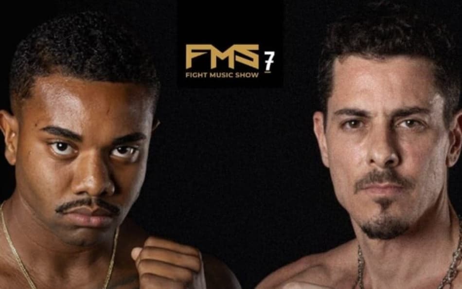 Card oficial do Fight Music Show 7 (Foto: Divulgação/FMS)