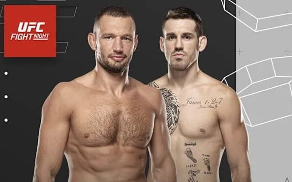 Card para De Ridder x Allen no UFC Vancouver (Foto: Reprodução/UFC)