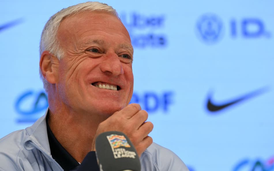 Didier Deschamps, treinador da França (Foto; Nicolas Tucat/AFP)