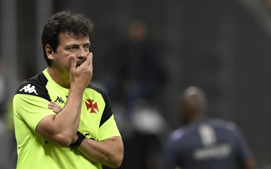 Fernando Diniz em Vasco x Botafogo