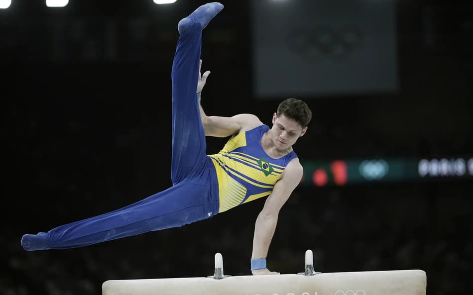 Diogo Soares, de 23 anos, foi finalista olímpico em 2024