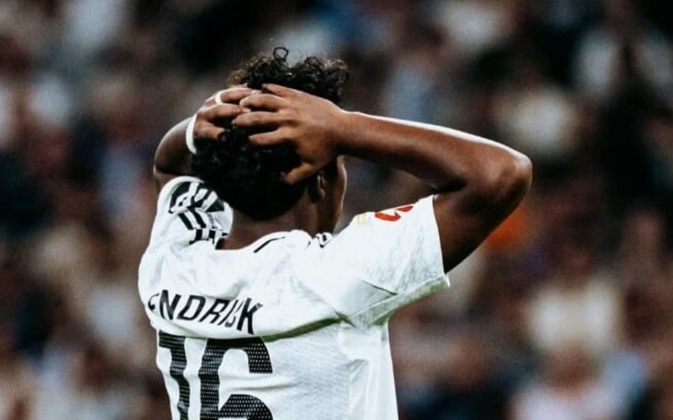 Endrick tem perdido espaço no Real Madrid de Carlo Ancelotti (Foto: Reprodução/Instagram)