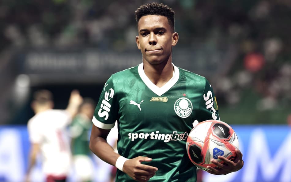 Estevão vira assunto após Palmeiras x LDU: 'Infelizmente não'