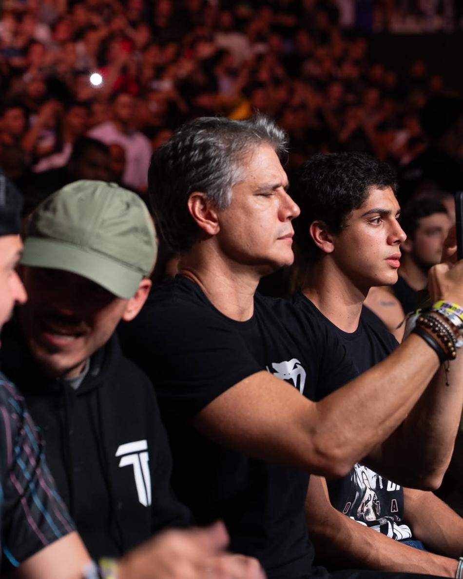 Marcio Garcia no UFC Rio (Foto: Reprodução/Instagram/UFC)