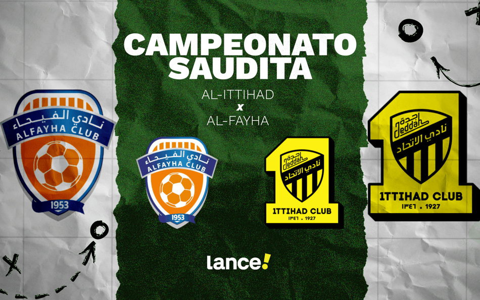 Al-Fayha x Al-Ittihad: onde assistir pelo Campeonato Saudita (Foto: Arte/Lance!)