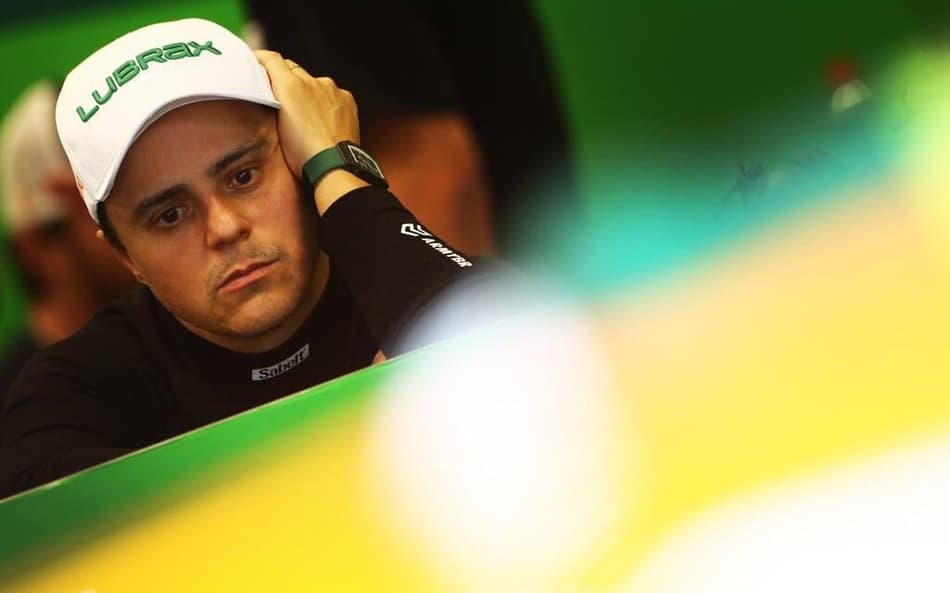 Felipe Massa em preparação para sua jornada na classificação deste sábado (Luca Bassani)