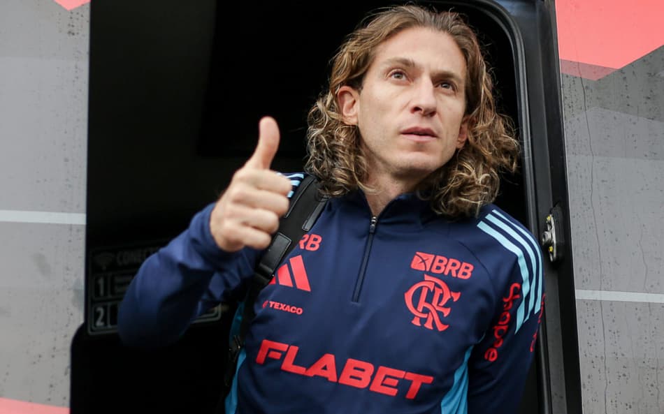 Filipe Luís, técnico do Flamengo (Foto: Gilvan de Souza/Flamengo)