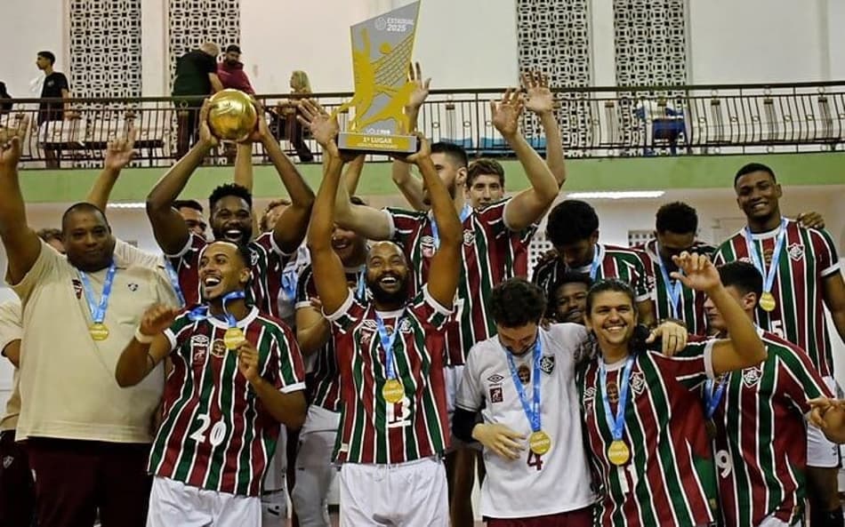 Fluminense é campeão do Estadual de Vôlei (Foto: Divulgação / Fluminense)