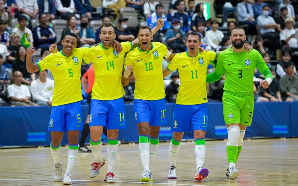 Seleção Brasileira de Futsal vence Japão em amistoso. (Foto: Jo Marconne)