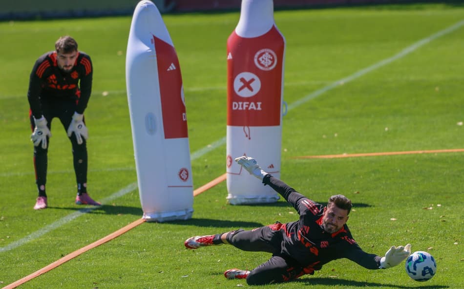 Anthoni e Ivan Quaresma, goleiros do Internacional