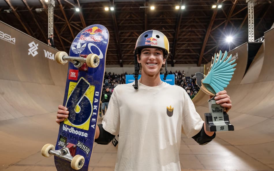 Gui Khury é campeão da etapa de Curitiba do Vert Battle (Foto: Pablo Vaz)