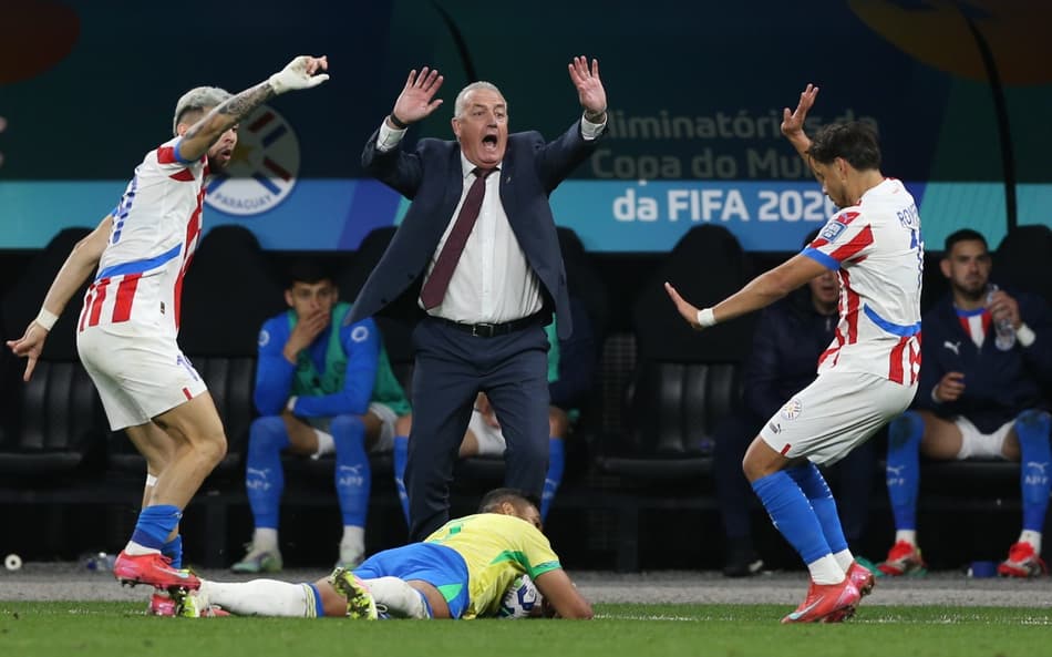 gustavo alfaro paraguai vs brasil