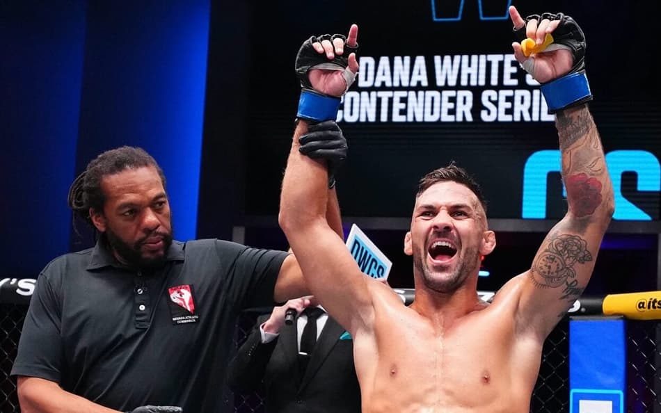 Hecher Sosa viralizou após conseguir vaga no UFC (Foto: Reprodução Instagram dwcs)