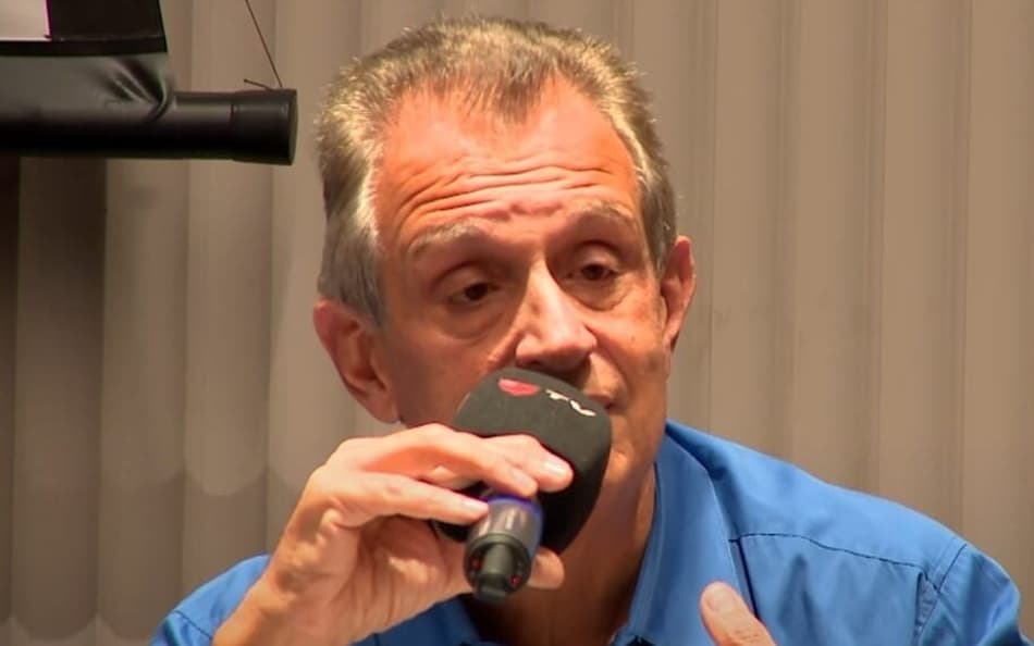 Luiz Eduardo Baptista, o Bap, presidente do Flamengo (Foto: Reprodução/Flamengo TV)