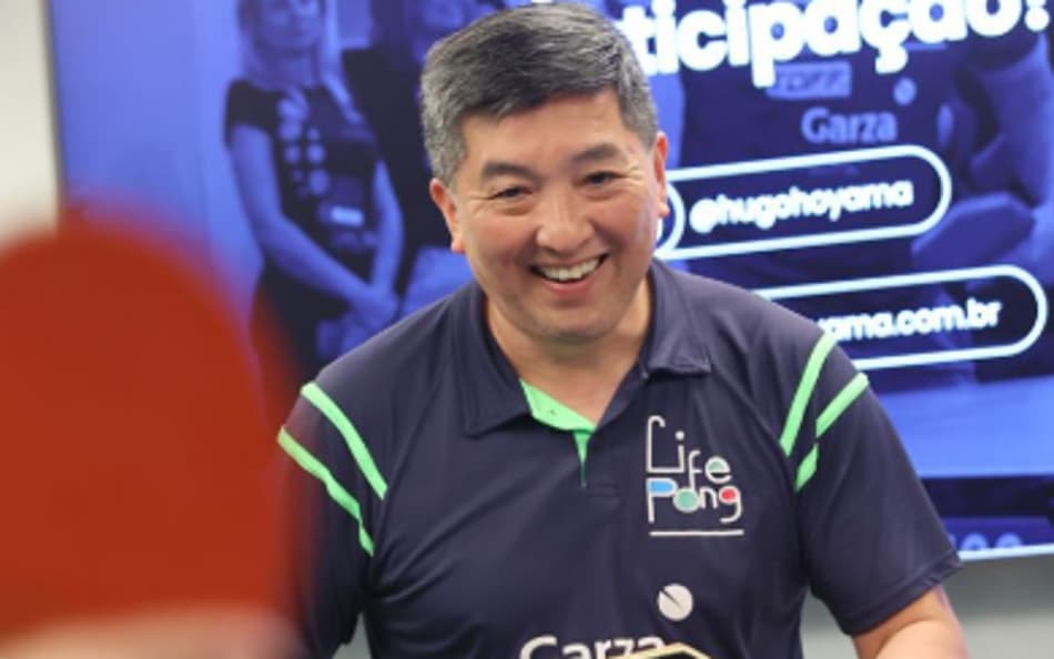 O ex-mesatenista Hugo Hoyama em foto de arquivo (Foto: Arquivo pessoal)