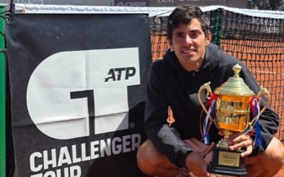 O chileno Cristian Garin, campeão do Challenger de Antofagasta (Divulgação)