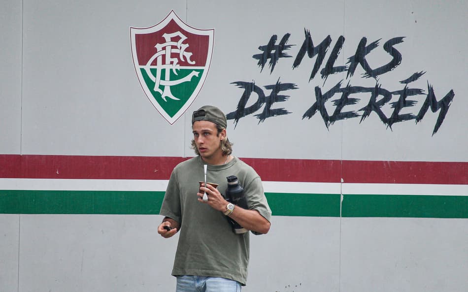 Canobbio conhece Xerém, base do Fluminense (Fotos: Leonardo Brasil/ Fluminense FC)