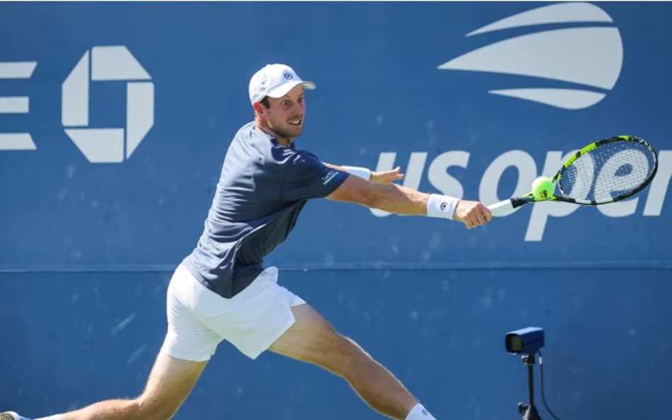 O holandês Botic van de Zandschulp em ação no US Open (Foto: Brad Penner/USTA)
