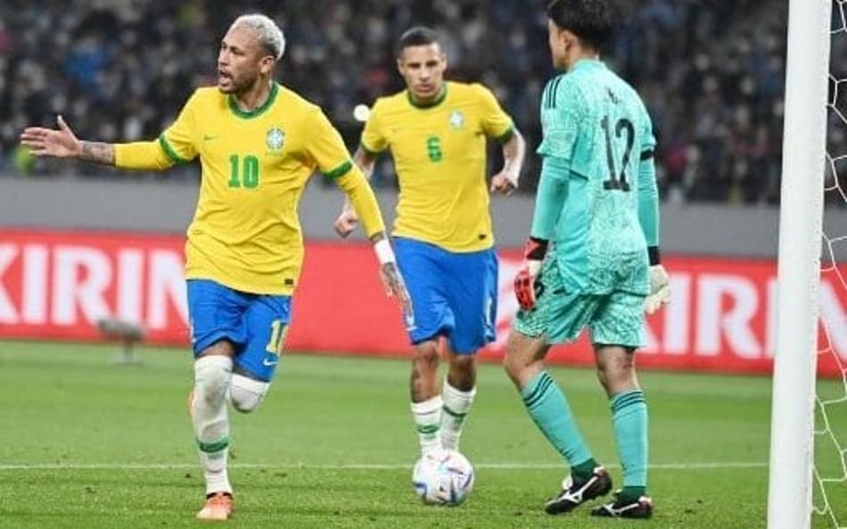 Neymar - Japão x Brasil
