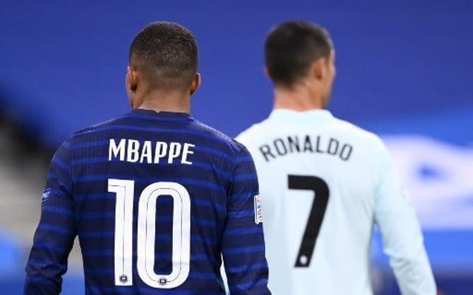 França x Portugal - Mbappe e Cristiano
