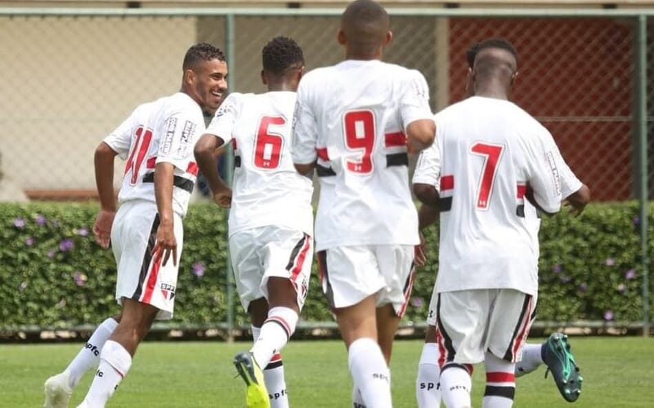 Jogadores da base do São Paulo
