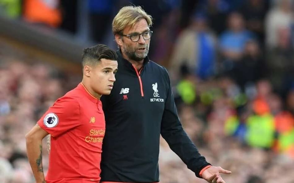 Coutinho e Klopp