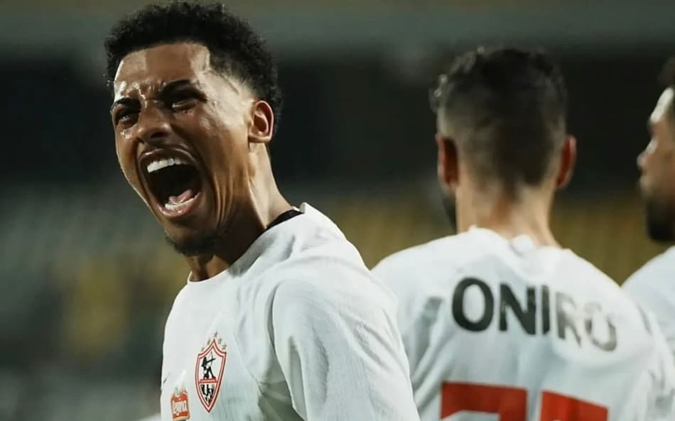 Juan Bezerra em ação pelo Zamalek (Foto: Divulgação)