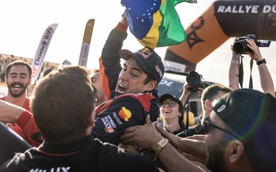 Lucas Moraes é campeão do W2RC, a F1 do off-road (Foto: Divulgação)