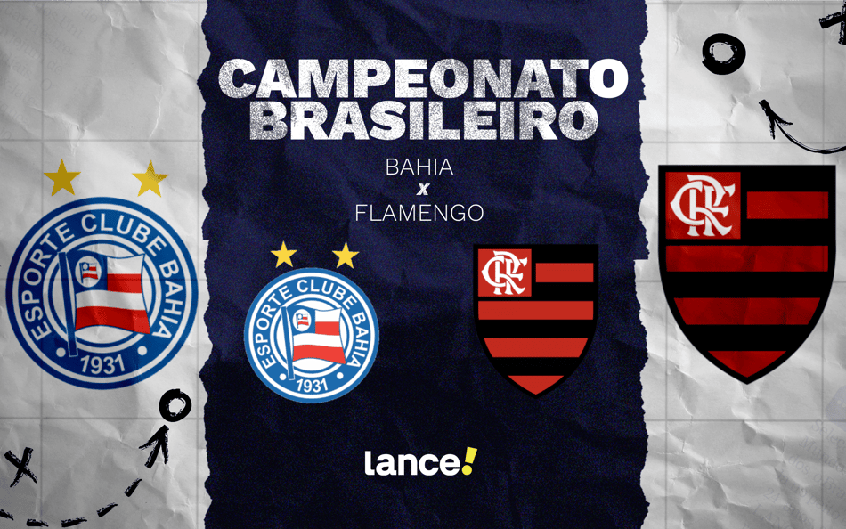 Bahia x Flamengo (Foto: Lance!)
