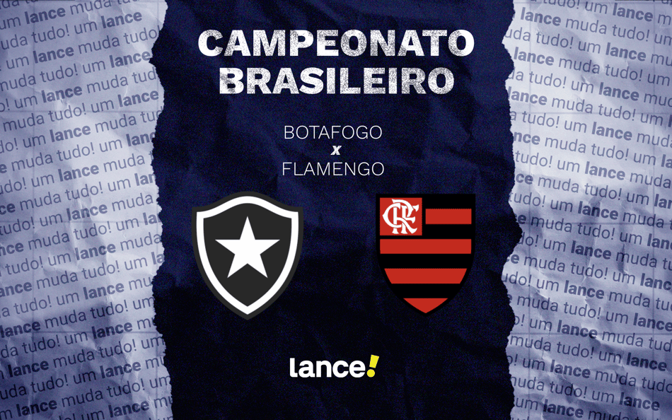 Botafogo e Flamengo se enfrentam pela 28ª rodada do Brasileirão
