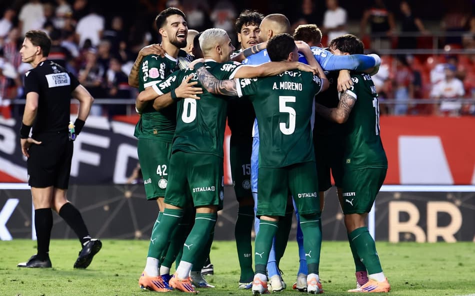 BRASILEIRO A 2025, SAO PAULO X PALMEIRAS