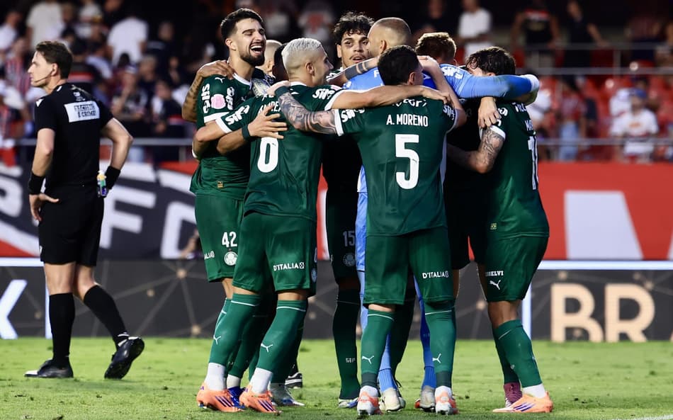 BRASILEIRO A 2025, SAO PAULO X PALMEIRAS