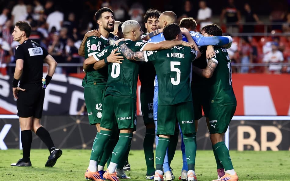 BRASILEIRO A 2025, SAO PAULO X PALMEIRAS