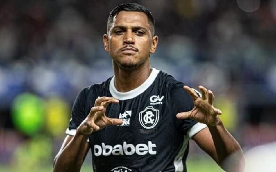 Pedro Rocha comemora gol no Clube do Remo. (Foto: Samara Miranda / Ascom Remo)